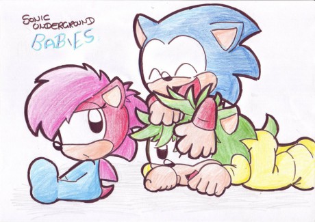 Sonic_Underground_babies_by_3hedgies